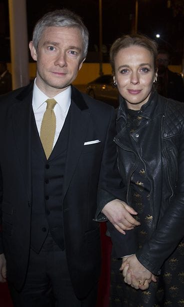 Martin Freeman ja Amanda Abbington marraskuu 2015 1