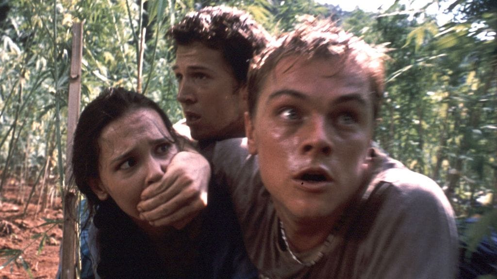 Virginie Ledoyen, Guillaume Canet, Leonardo DiCaprio The Beach 2000