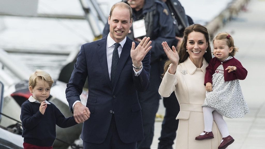 Prinssit Geroge ja William, herttuatar Catherine ja prinsessa Charlotte vierailivat lokakuussa Kanadassa.