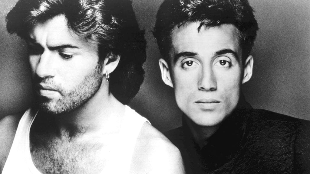 Wham! eli George Michael ja Andrew Ridgeley vuonna 1986.