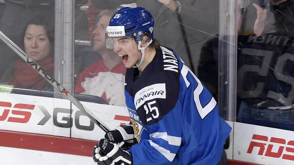 Julius Nättinen pelaa Suomen ykkössentterinä.