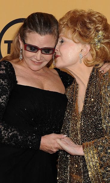 Carrie Fisher ja Debbie Reynolds 25.1.2015 1