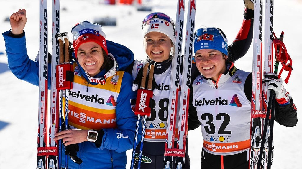 Heidi Weng, Ingvild Flugstad Östberg ja Krista Pärmäkoski – kaikki ehdokkaita Tour de Skin voittajaksi.