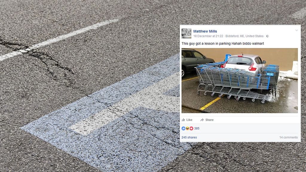 Erikoinen pysäköinti ei välttämättä ollut tahallinen.