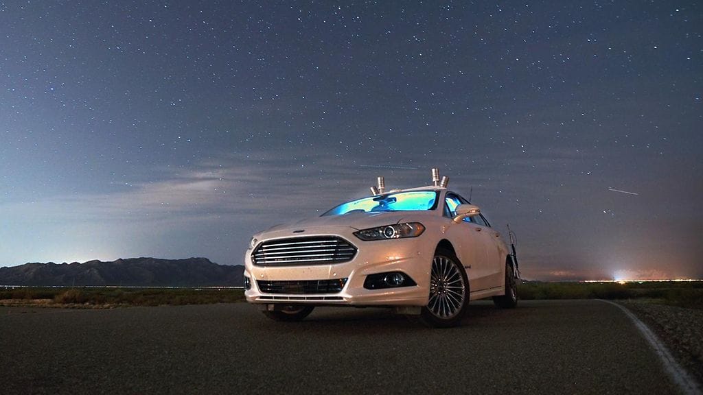 Fordin autonominen Fusion. Tunnetaan Euroopassa paremmin nimellä Mondeo.