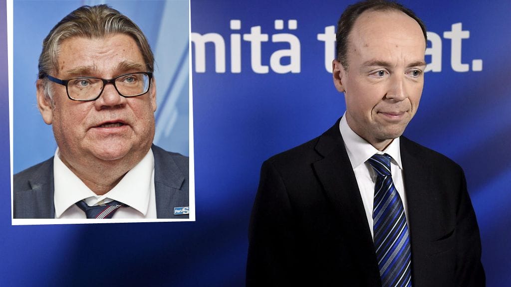 Timo Soini ja Jussi Halla-aho ovat ajautuneet eri leireihin.