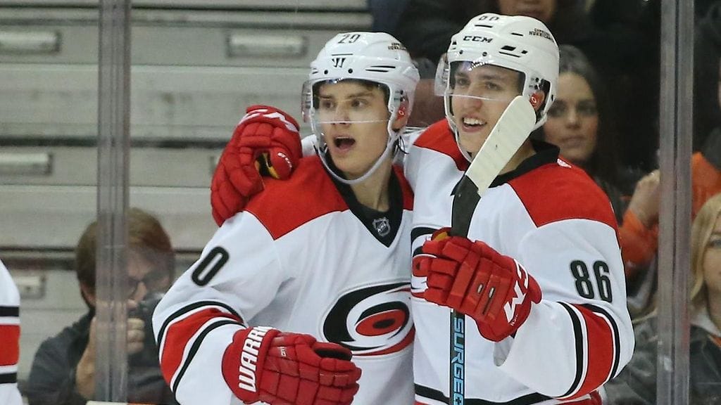 Sebastian Aho ja Teuvo Teräväinen