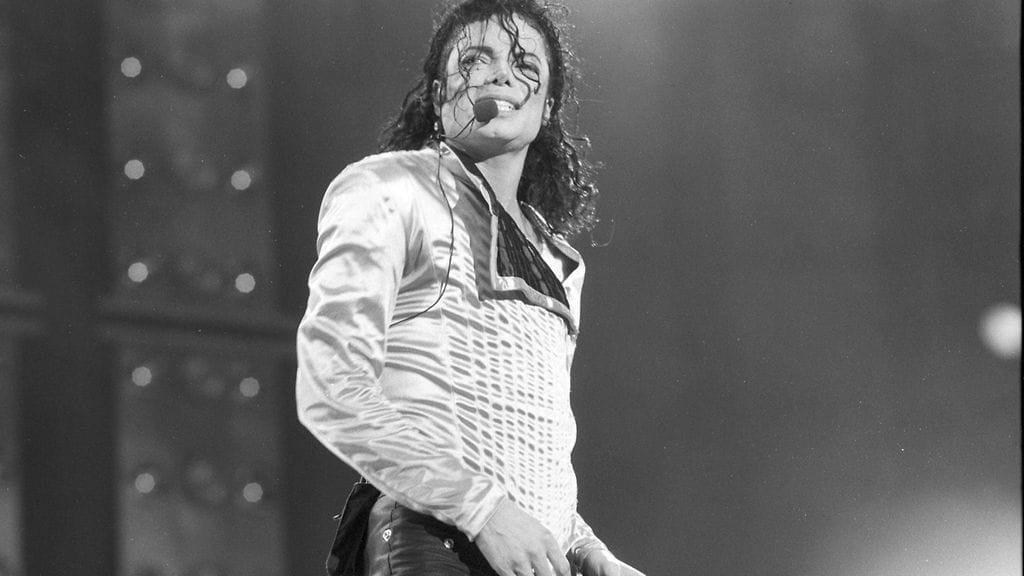 Michael Jackson lavalla Saksan Kölnissä 1992.