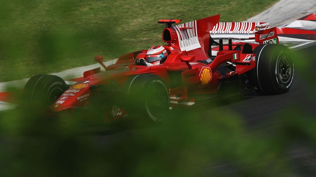 Ferrari, Kimi Räikkönen, hainevä, 2008, Unkari