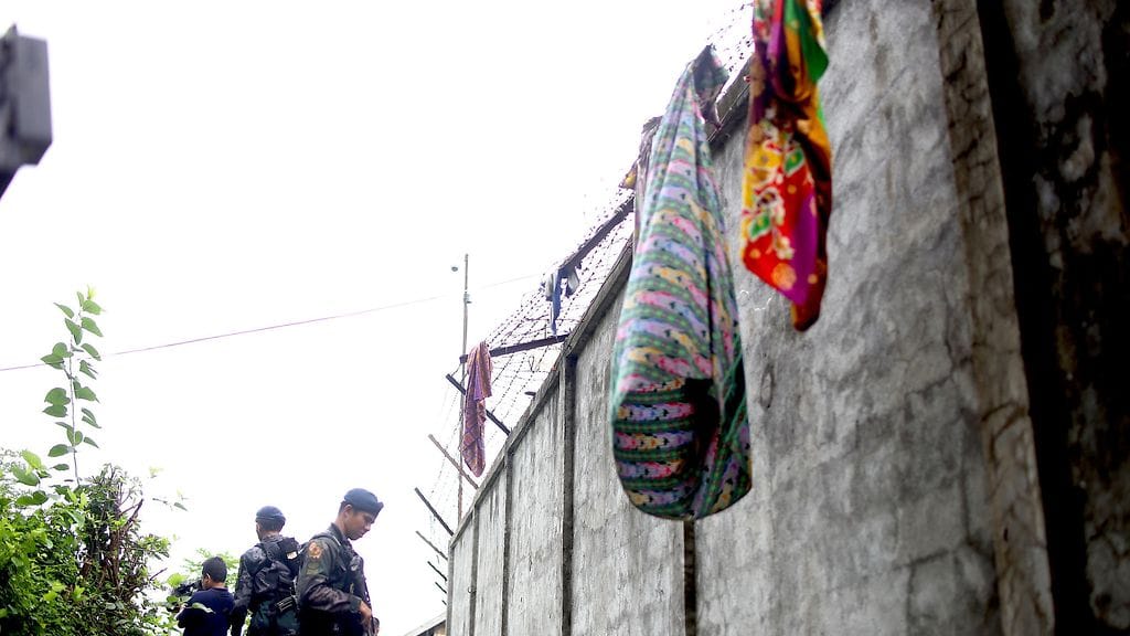 Filippiineillä yli 150 vankia pakeni vankilasta aseryhmän avulla 4.1.2017.