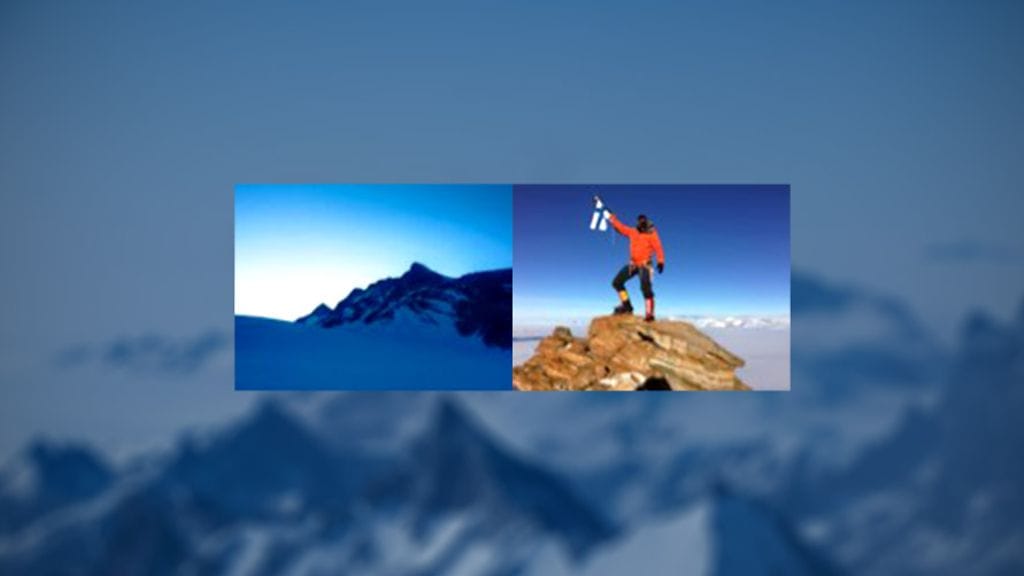 Kuva Mount Suomen huipulta.