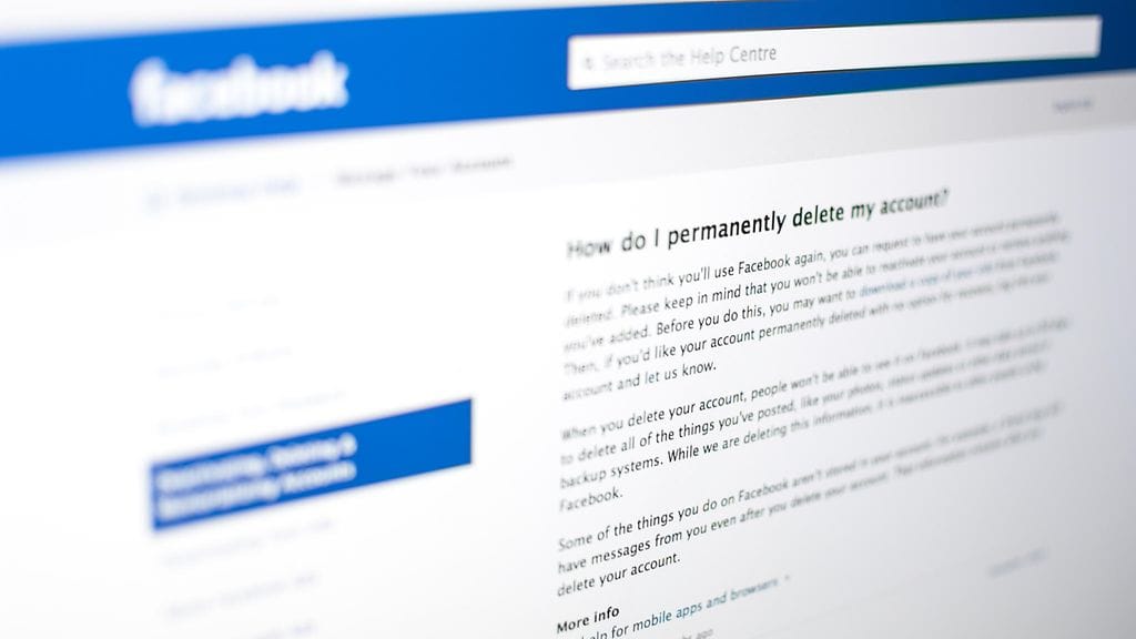 Tiesitkö, että Facebook-tilinkin voi asettaa jäähylle?