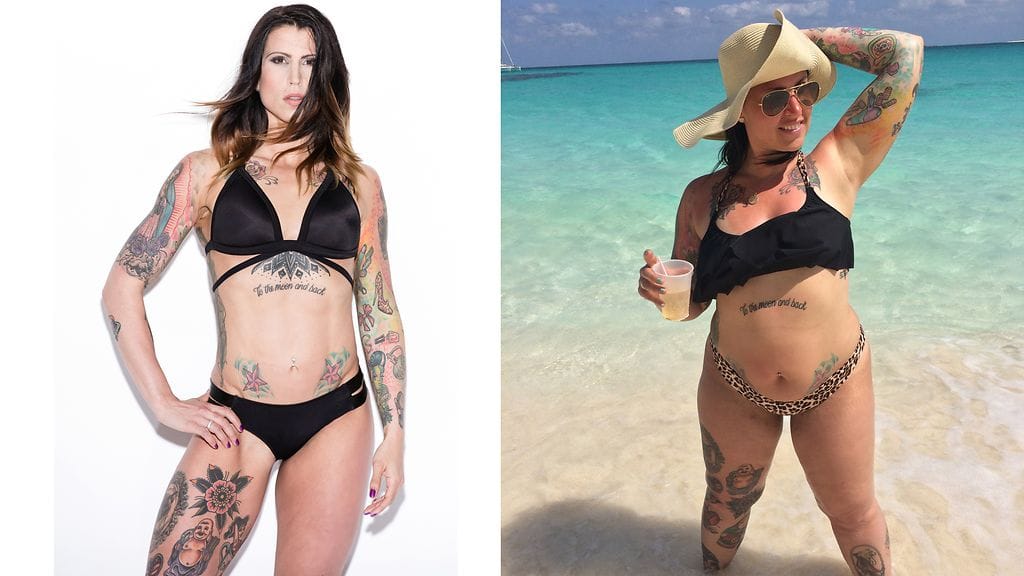 Yhdentoista kuukauden aikana naisen ulkomuoto on muuttunut hurjasti.