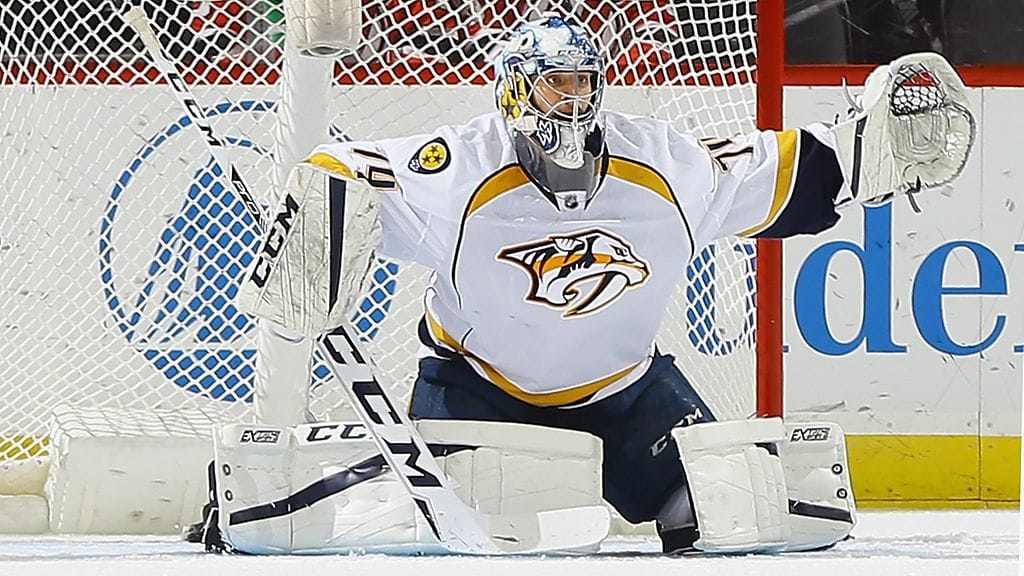 Juuse Saros pelaa loistavaa kautta.