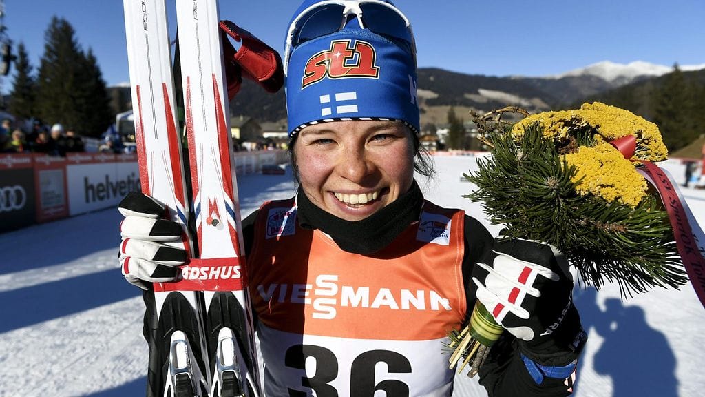 Krista Pärmäkoskelta odotetaan mitaleita Lahdessa.