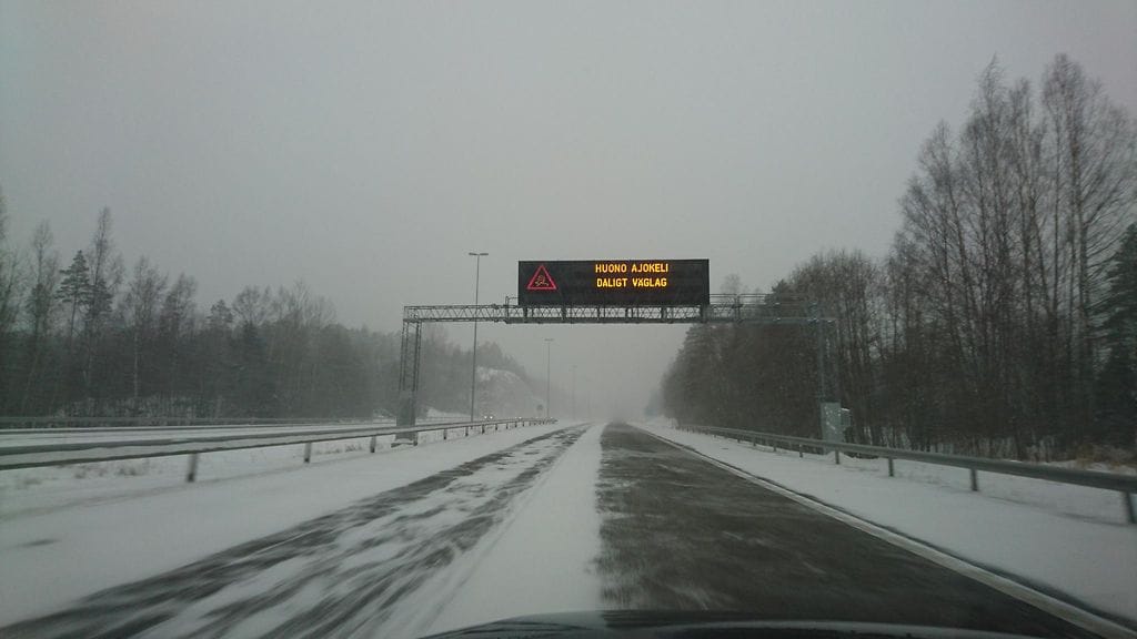 Kolareissa ei sattunut henkilövahinkoja. Kuvituskuva.