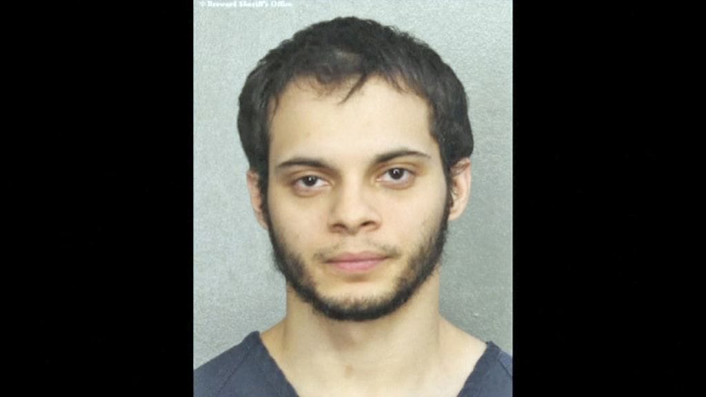 Floridan Fort Lauderdalen lentokenttäampumisesta epäilty Esteban Santiago.