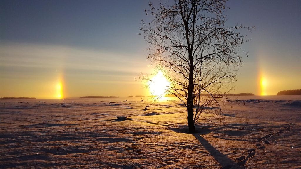 haloilmio mokkirannassa oulujarvella
