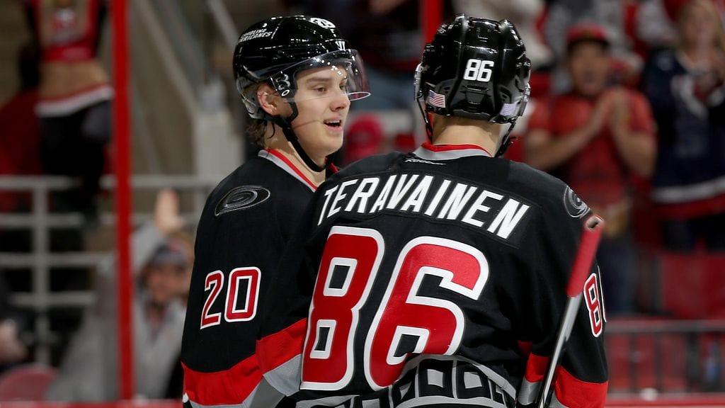 Sebastian Aho ja Teuvo Teräväinen
