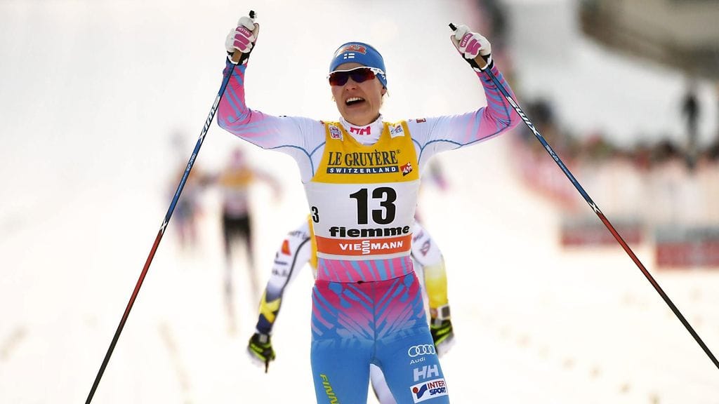 Anne Kyllönen sijoittui Tour de Skin kokonaiskisassa seitsemänneksi.