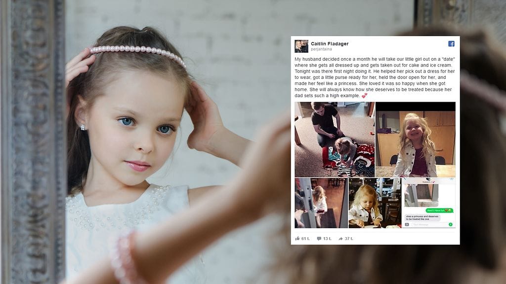 Kanadalainen pikkutyttö saa pukeutua prinsessaksi joka kuukausi.