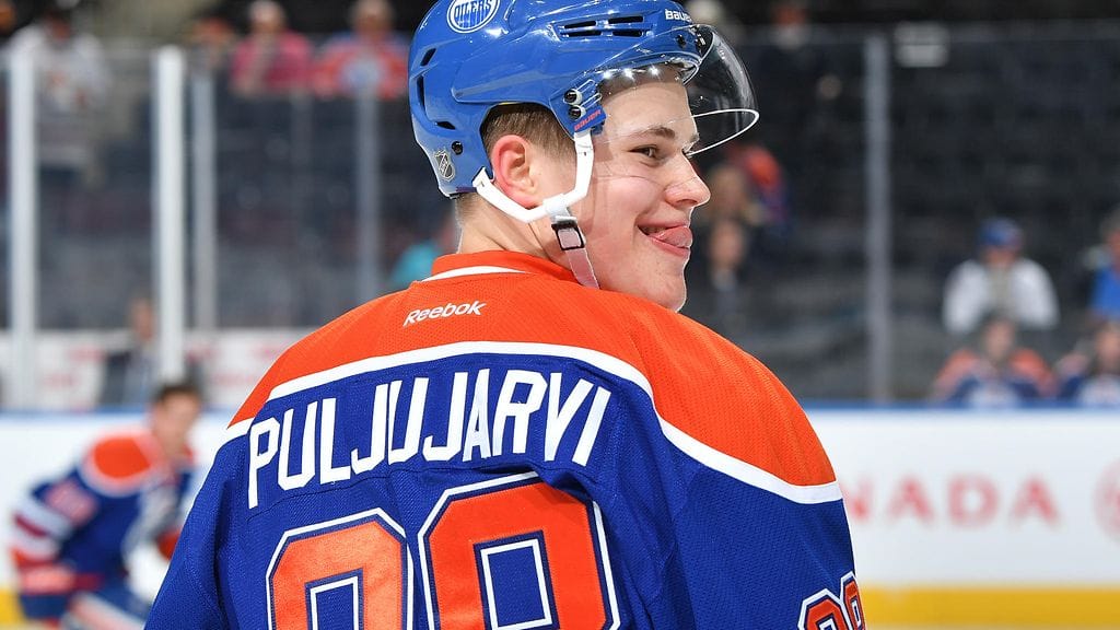 Jesse Puljujärvi tunnetaan pelitaitojensa lisäksi valloittavasta hymystään.