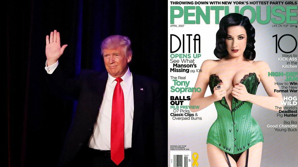 Miestenlehti Penthouse on kiinnostunut saamaan haltuunsa väitetyn Trumpin seksivideon.