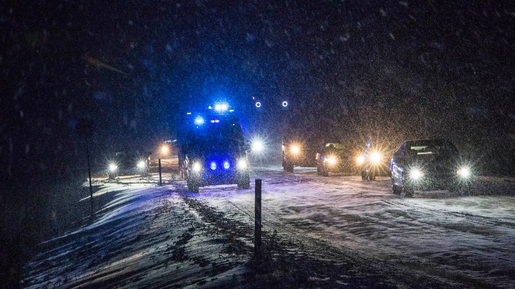 Huono ajokeli Kotkassa 12.1.