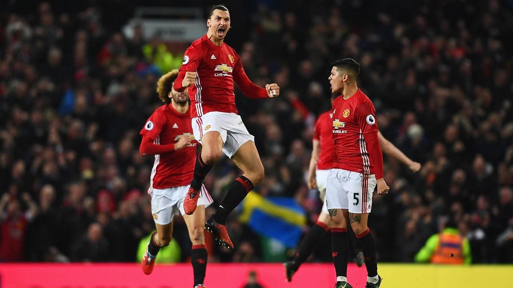 Zlatan Ibahimovic tuuletti maaliaan villisti.