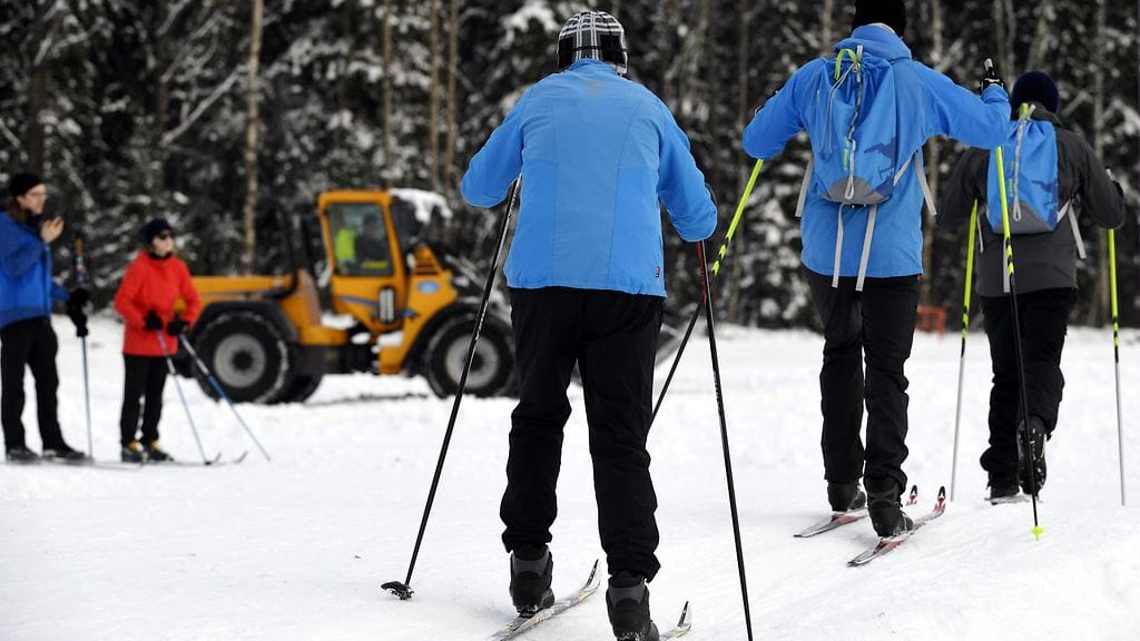 Hiihto on suosittu harrastus pääkaupunkiseudulla.