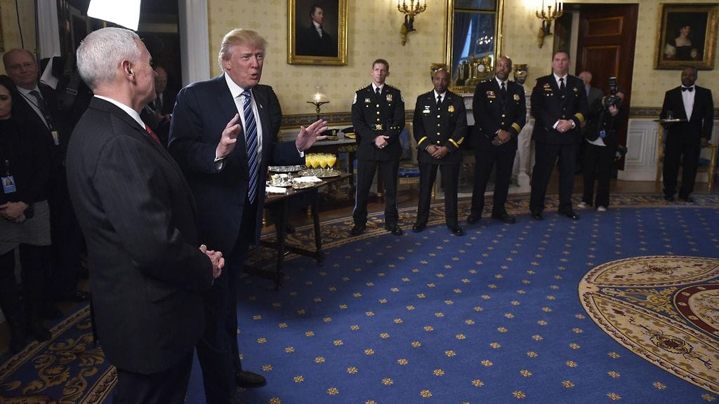 Trump kommentoi Valkoisen talon tilannetta eilen. Samalla hän myös kritisoi jälleen median toimintaa.