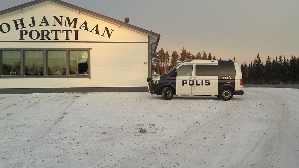Kuva joulukuulta, jolloin Pohjanmaa Portti -kahvilaan murtauduttiin edellisen kerran.
