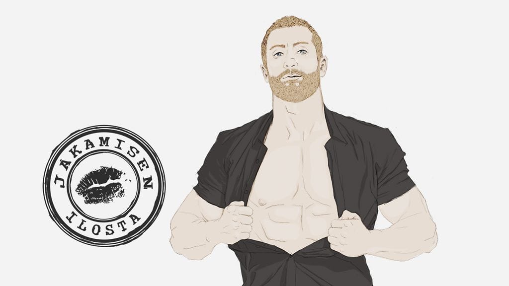 Älä uhoa! Kolumnisti kannustaa miehiä ottamaan rauhallisesti sosiaalisessa mediassa.