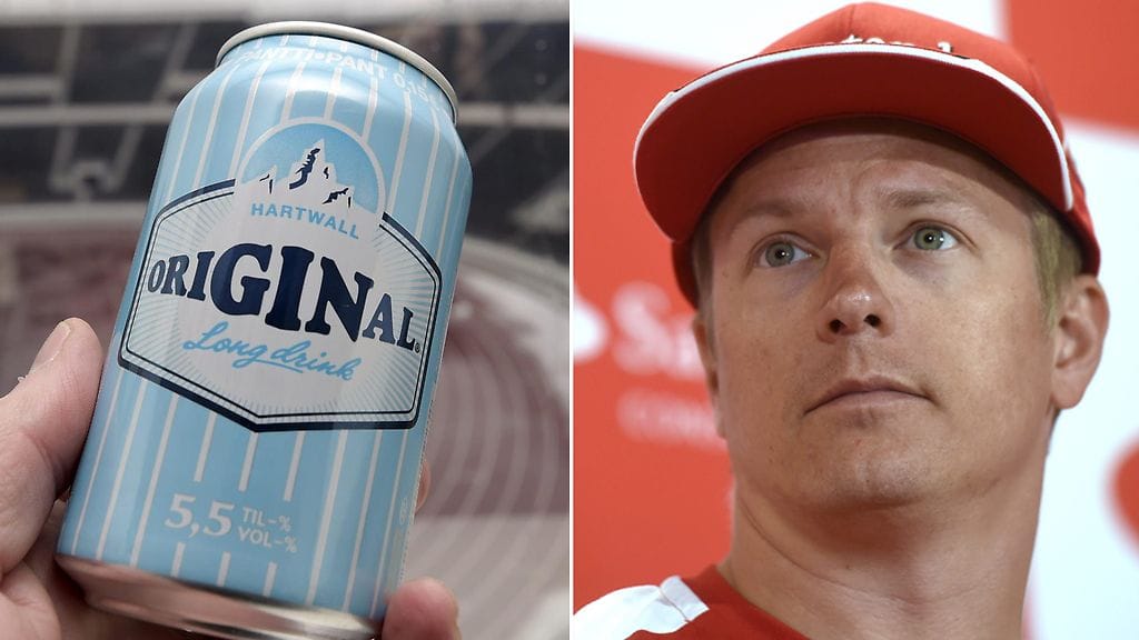 Kimi Räikkönen auttaa nyt Hartwallia tekemään lonkeroa entistä tunnetummaksi maailmalla.