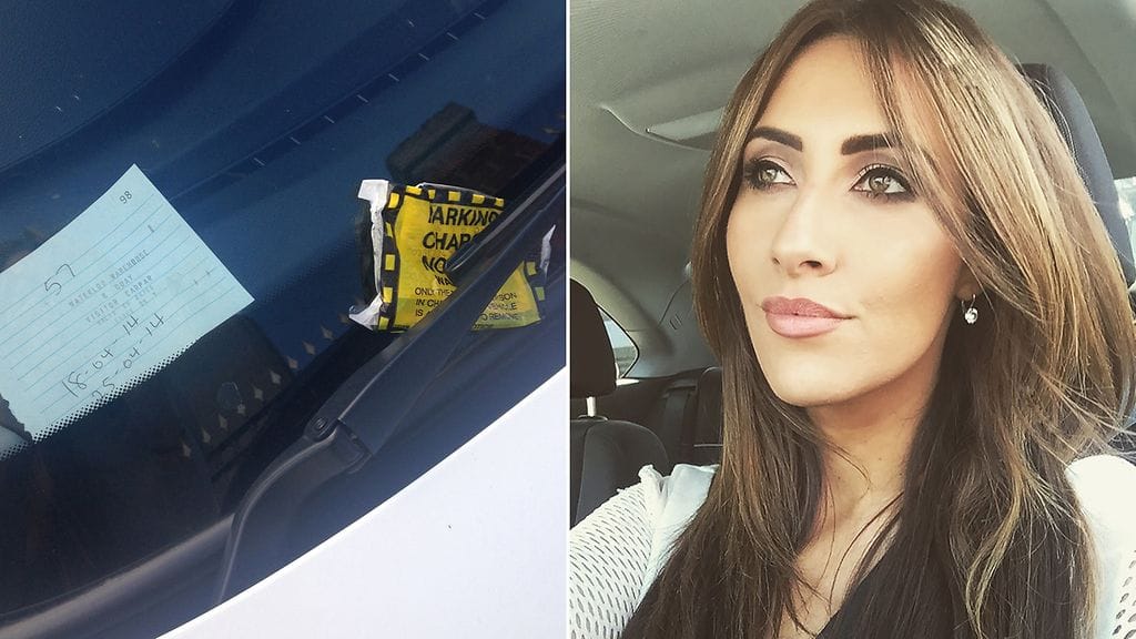 Elissa Corrigan haastoi yksityisen parkkifirman oikeuteen ja voitti.