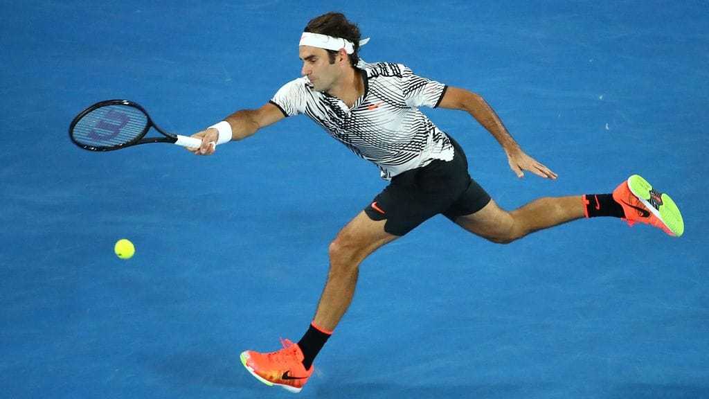 Roger Federer on hämmästyttänyt kaikki Melbournessa.