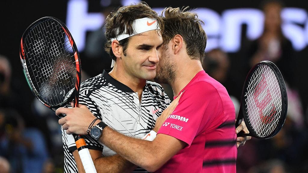 Roger Federerin ja Stan Wawrinkan välillä vallitsee syvä kunnioitus.