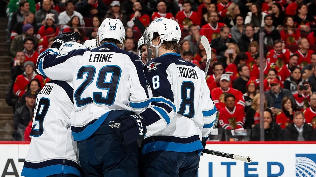 Patrik Laine teki kauden 22. maalinsa.