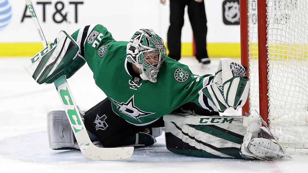 Kari Lehtonen koppasi illan 21 torjunnastaan 16 päätöserässä.