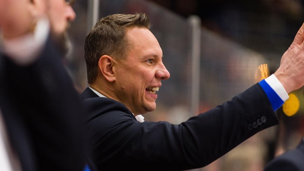 Tapparan päävalmentaja Jussi Tapola. Arkistokuva.