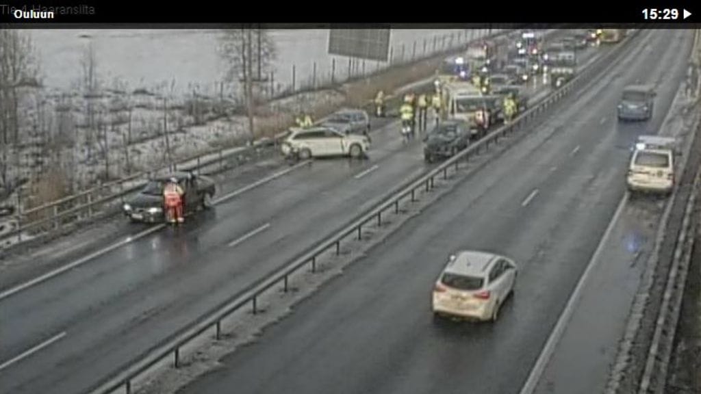 Tieliikennekeskuksen kelikameran kuvaa.
