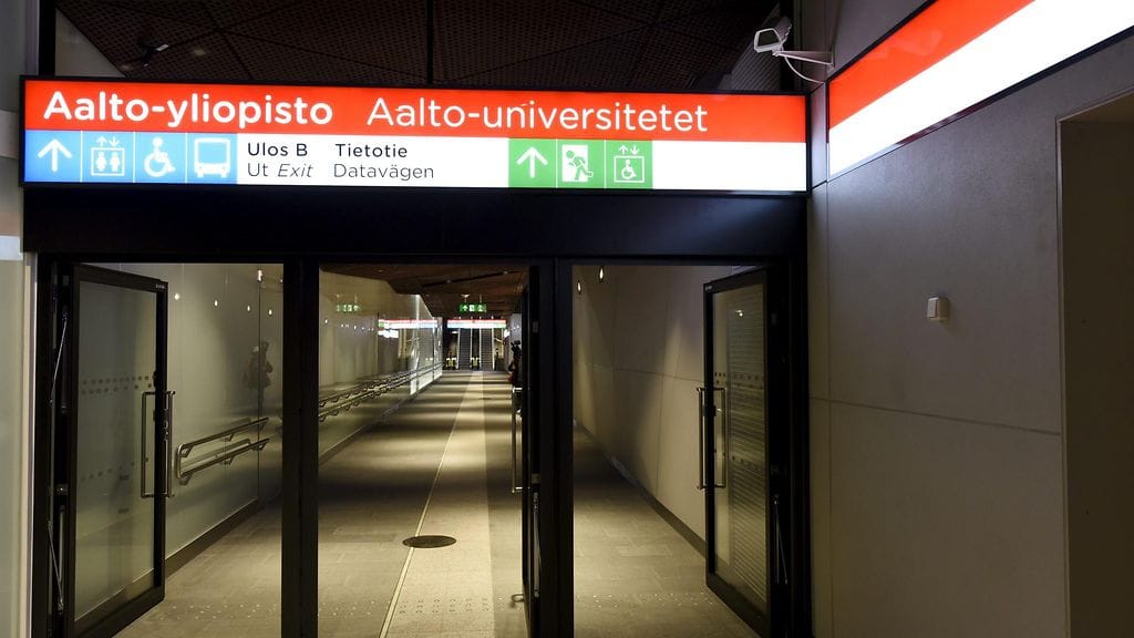 Aalto-yliopisto on yksi uusista asemista.