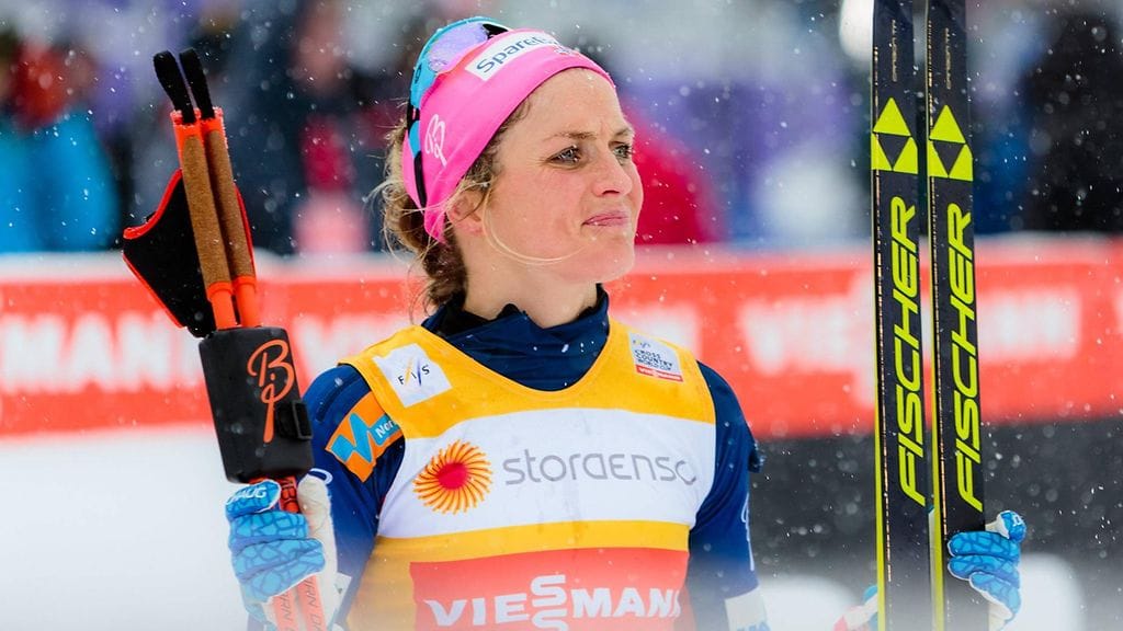 Therese Johaug (arkistokuva).