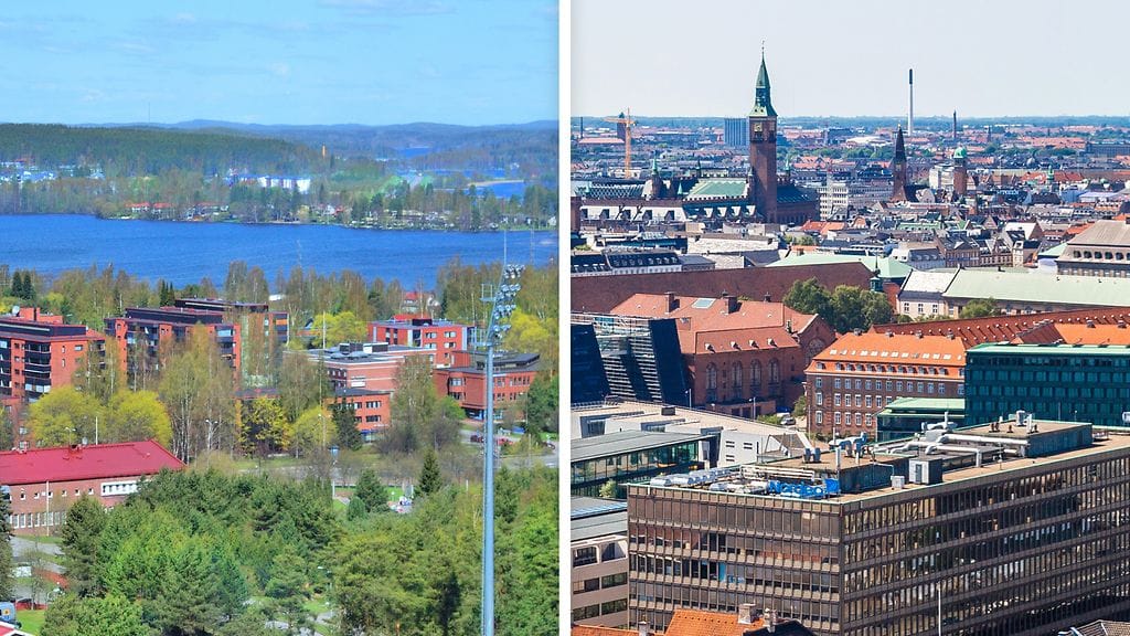 Jyväskylä ja Kööpenhamina
