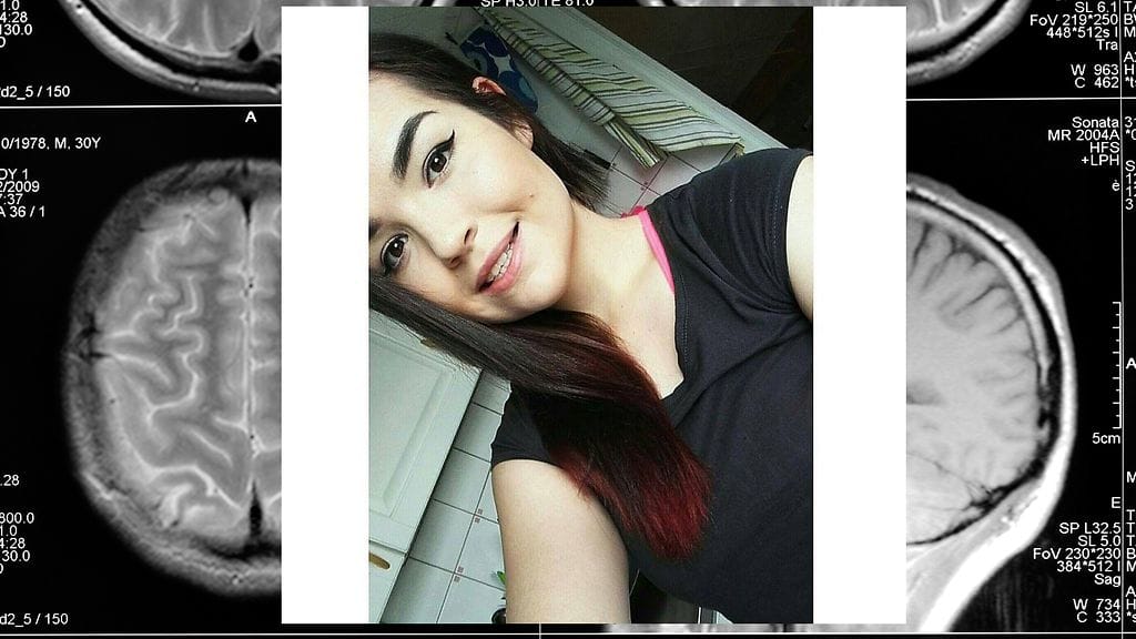 Janina Turpeinen yrittää pysyä positiivisena vakavista oireista huolimatta.