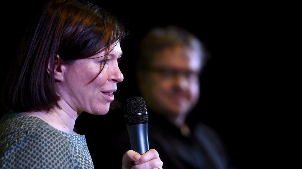 Anni Sinnemäki ja Pekka Sauri.