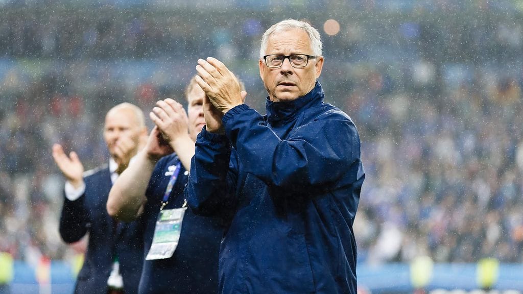 Lars Lagerbäck johdatti Islannin EM-kisojen puolivälieriin.