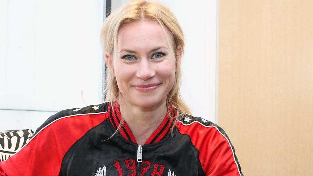 Minka Kuustonen kuvattuna Putouksen harjoituksissa 1. helmikuuta 2017.