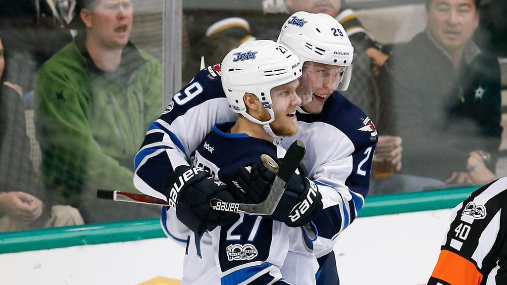 Patrik Laine ja Nikolaj Ehlers