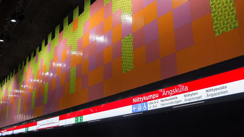 Kuva Niittykummun asemalta.